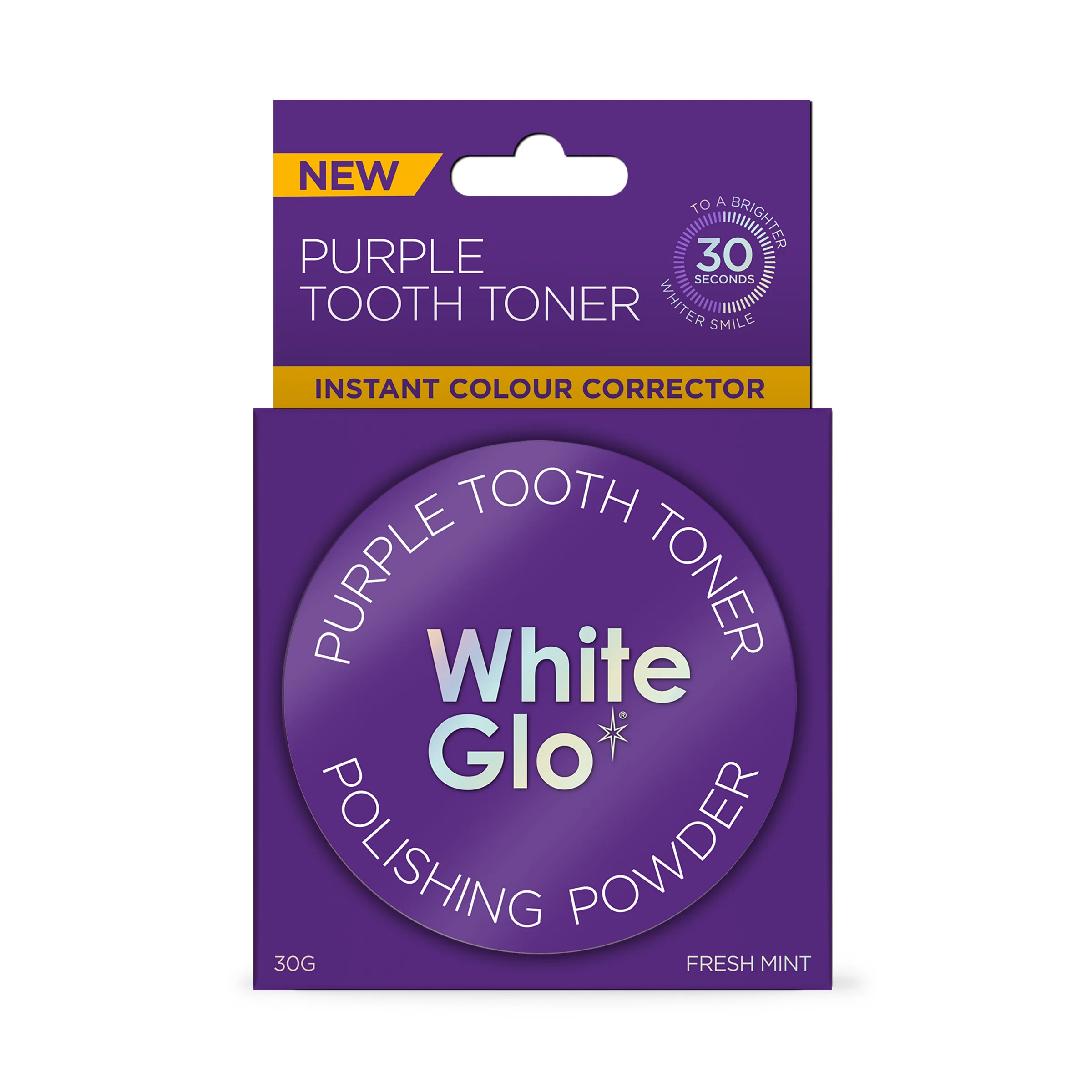 WHITE GLO PARLATICI DİŞ TOZU PURPLE TOOTH TONER 30GR