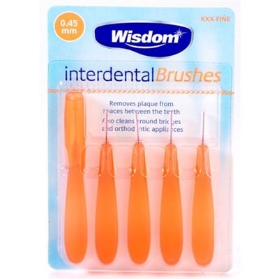 WISDOM INTERDENTAL DİŞARASI FIRÇASI 5Lİ