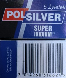 POLSILVER SUPER IRIDIUM ÇİFT KENAR TIRAŞ JİLETİ 100LÜ