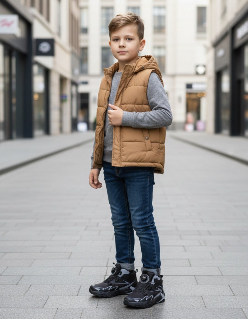 Buckhead  Napolyon High 3115 Siyah  Outdoor Ortopedik Su Geçirmez Günlük Erkek Çocuk Bot