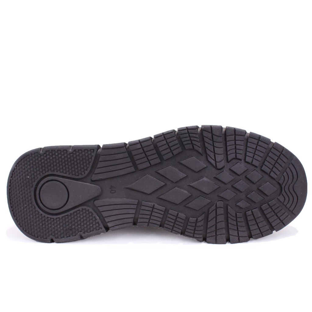 Dagoster DMA08-1080 Siyah Ortopedik Günlük Slip On  Erkek Deri Ayakkabı