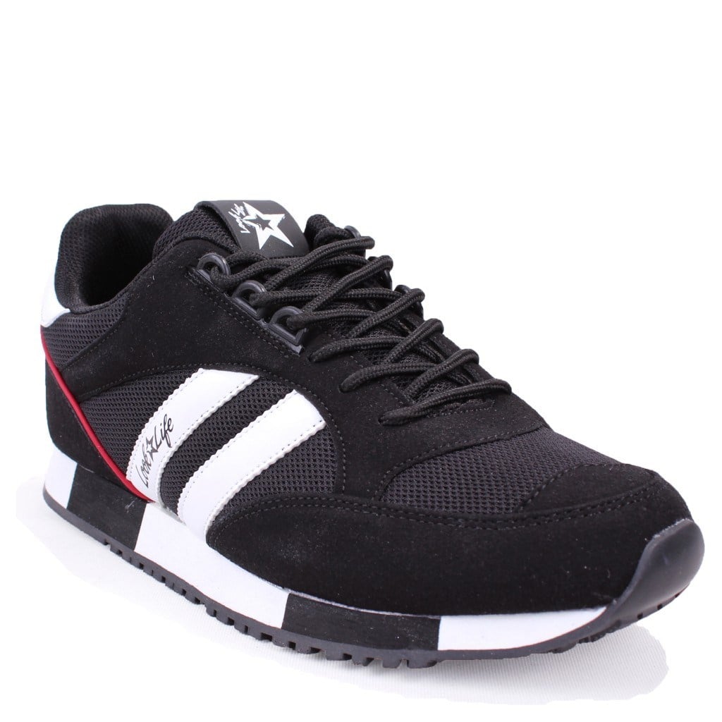 Dagoster DMA75-26109 Siyah Ortopedik Günlük Erkek Spor Ayakkabı
