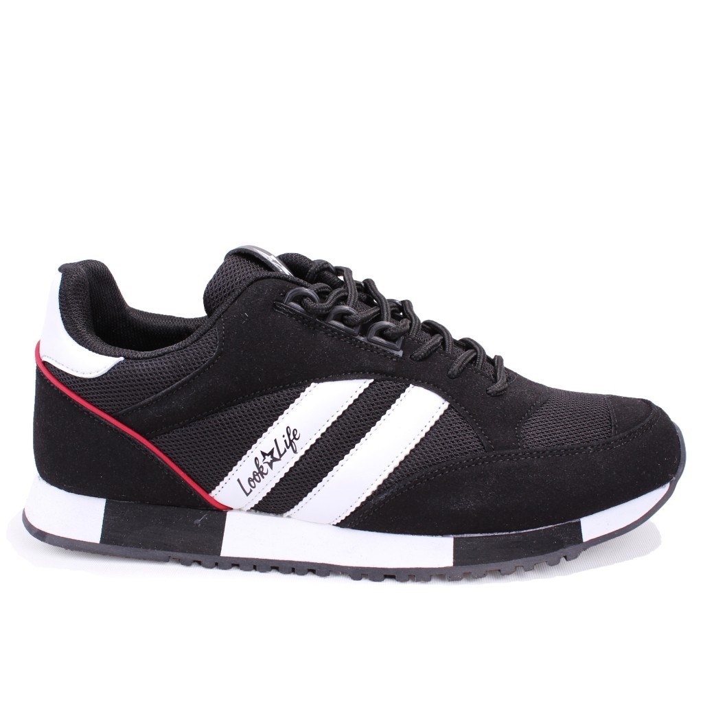 Dagoster DMA75-26109 Siyah Ortopedik Günlük Erkek Spor Ayakkabı