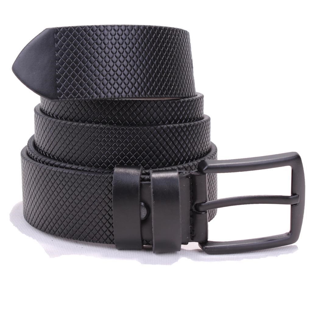 Dagoster DMK26-353 Siyah 4 cm Suni Deri Erkek Kemer