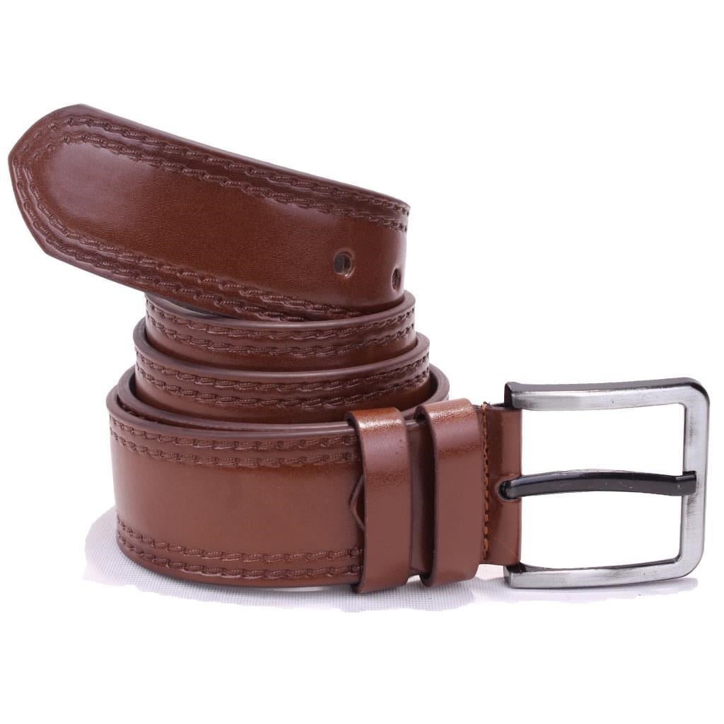 Dagoster DMK26-455 Taba 4.5 cm Suni Deri Erkek Kemer
