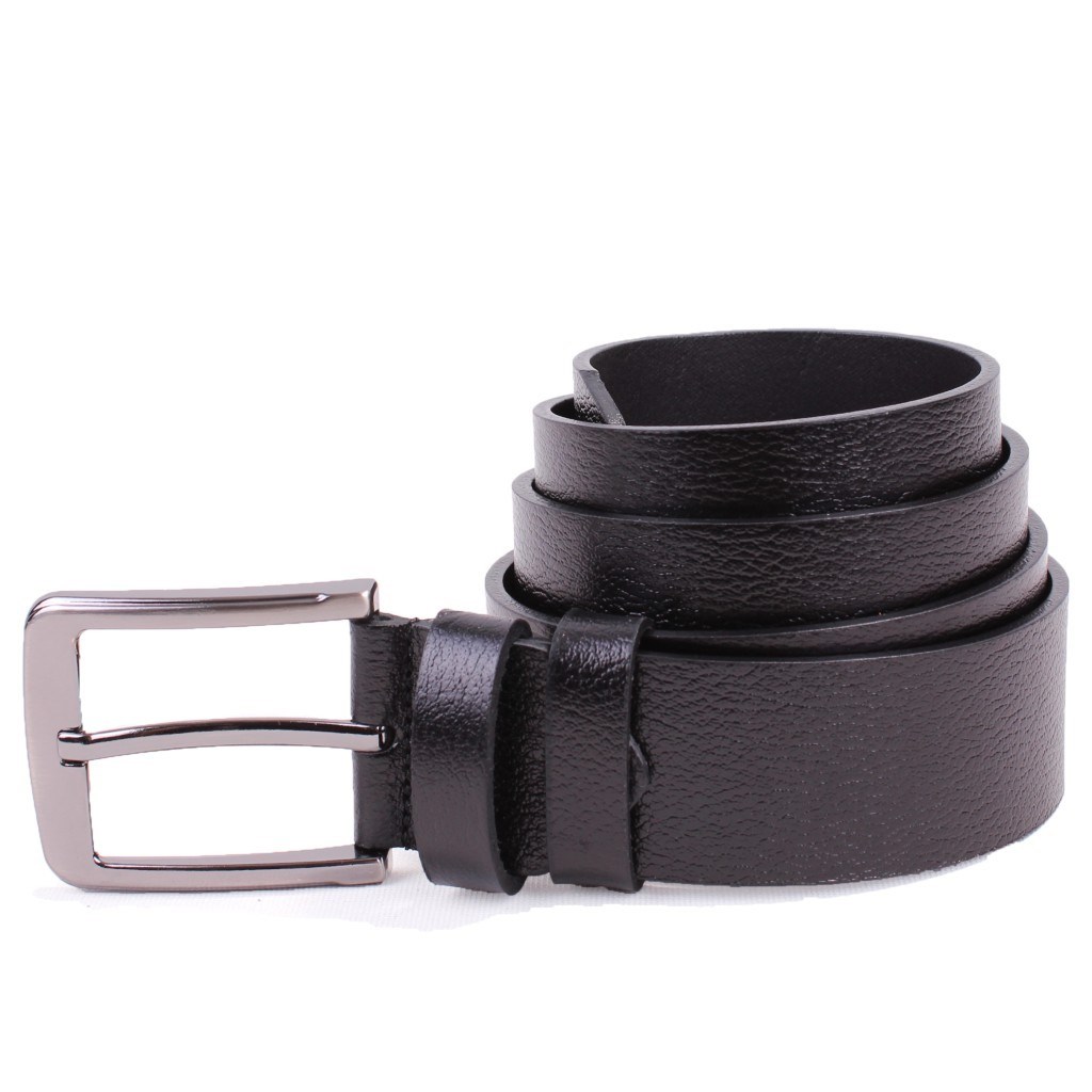 Dagoster DMK26-464DG Siyah 4 cm Hakiki Deri Erkek Kemer