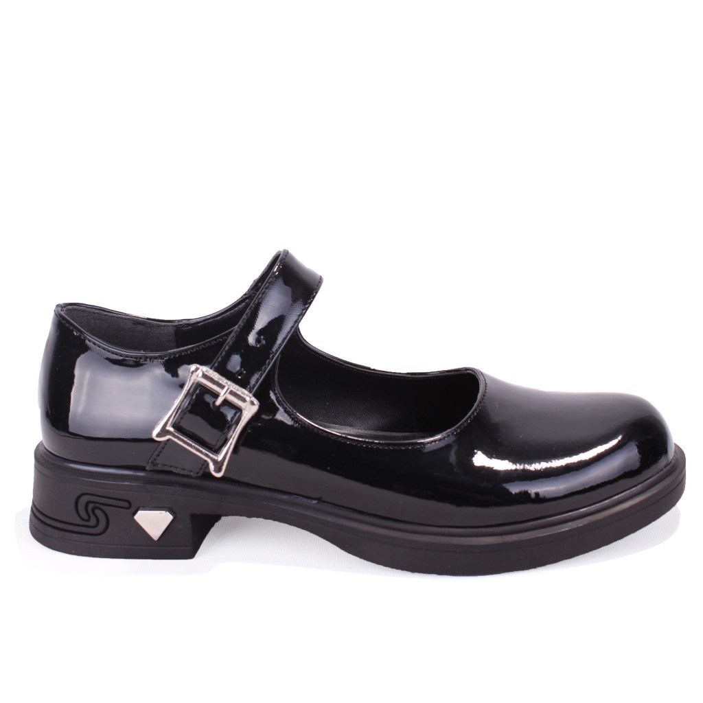 Dagoster DZA07-1004V01 Siyah Rugan Günlük Loafer  Kadın Ayakkabı