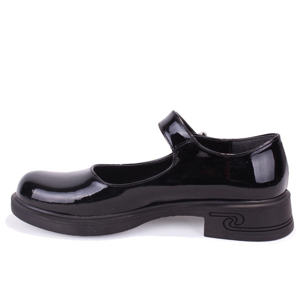 Dagoster DZA07-1004V01 Siyah Rugan Günlük Loafer  Kadın Ayakkabı