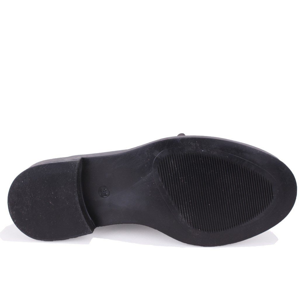 Dagoster DZA07-863705 Siyah Günlük Loafer  Kadın Ayakkabı