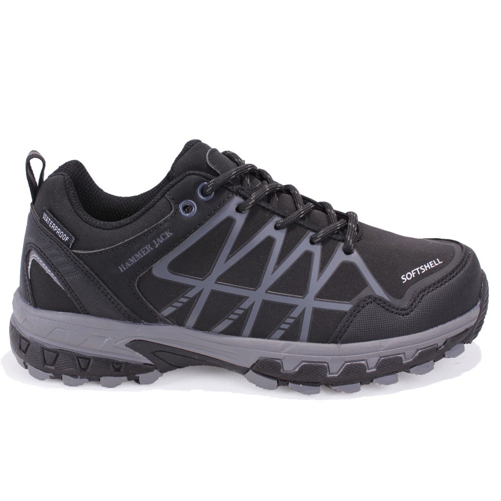 Hammer Jack 10120107 Gil Siyah Gri Ortopedik Outdoor Su Geçirmez Unisex Spor Ayakkabı