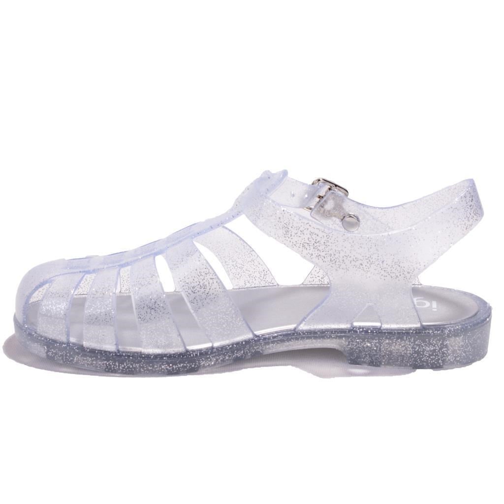 Igor S10262 Bıarrıtz Glitter Beyaz Günlük Kadın Sandalet