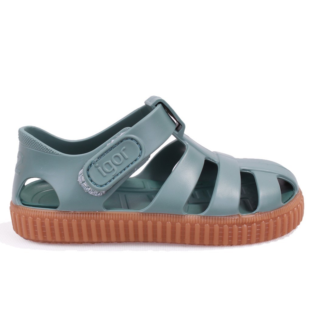 Igor S10291 Nıco Caramelo Yeşil Günlük Erkek Çocuk Sandalet