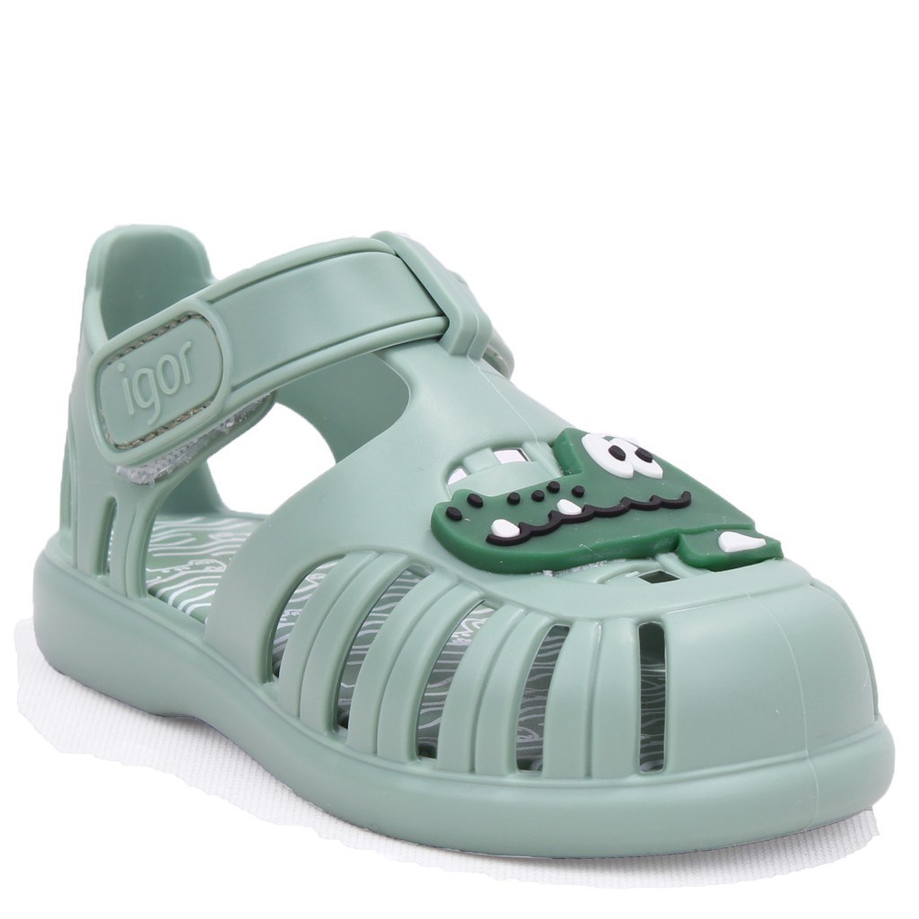 Igor S10371 Tobby Croco Yeşil Günlük Erkek Çocuk Sandalet