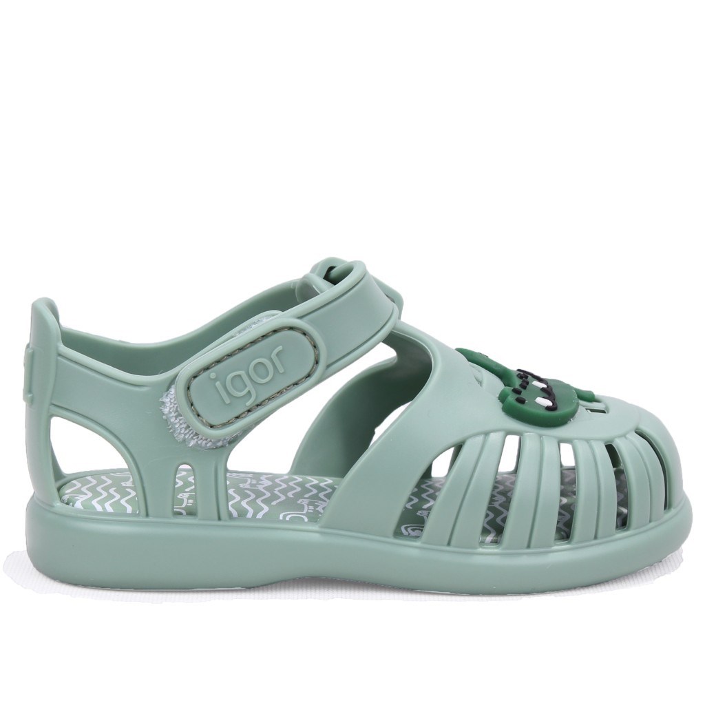 Igor S10371 Tobby Croco Yeşil Günlük Erkek Çocuk Sandalet