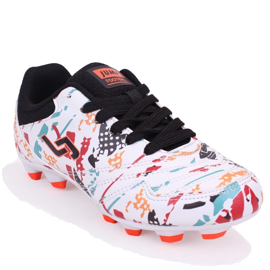 Jump 32202 Beyaz Krampon Çocuk Futbol Ayakkabı