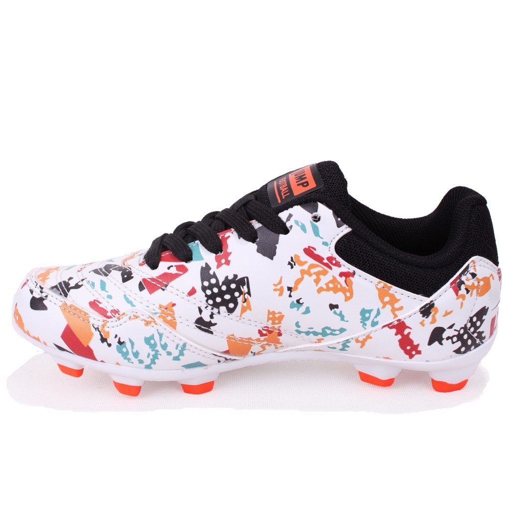 Jump 32202 Beyaz Krampon Çocuk Futbol Ayakkabı