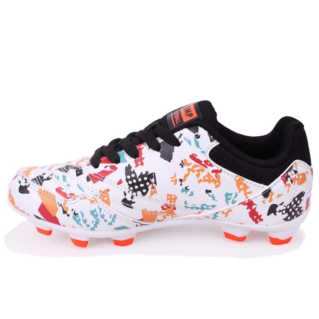 Jump 32202 Beyaz Krampon Çocuk Futbol Ayakkabı