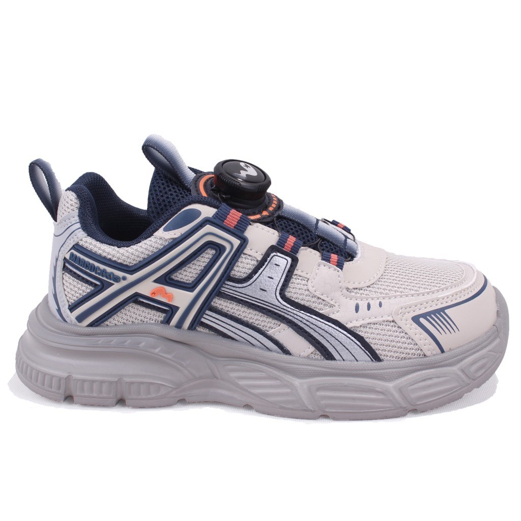 Marco Kids 05-26Y516 Bej Lacivert Ortopedik Günlük Erkek Çocuk Spor Ayakkabı