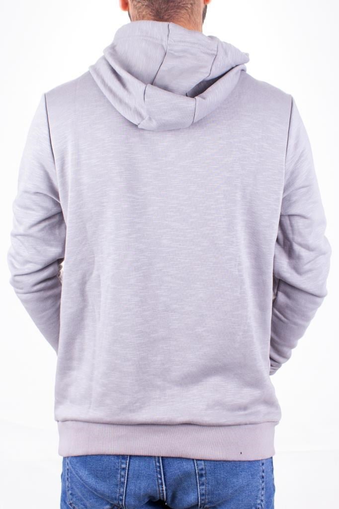 Twister 1931 Gri Kapüşonlu Erkek Sweatshirt