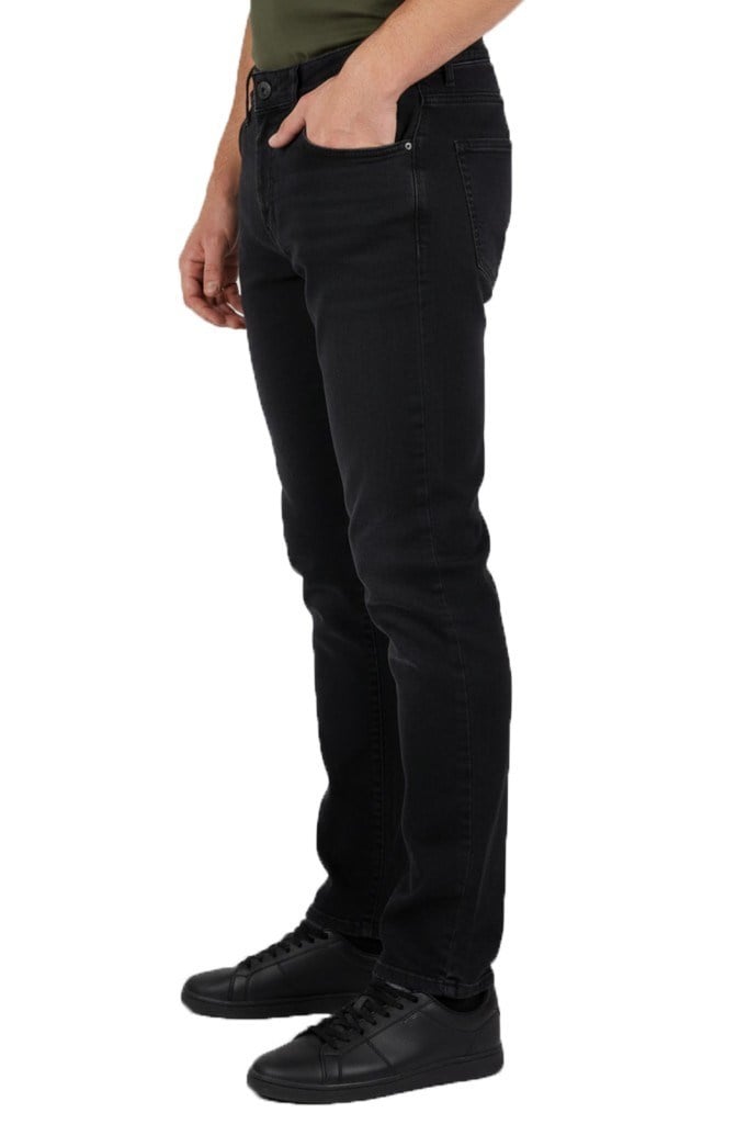 Twister Vegas 132-316 Antrasit Yüksek Bel Rahat Paça Erkek Jeans Pantolon