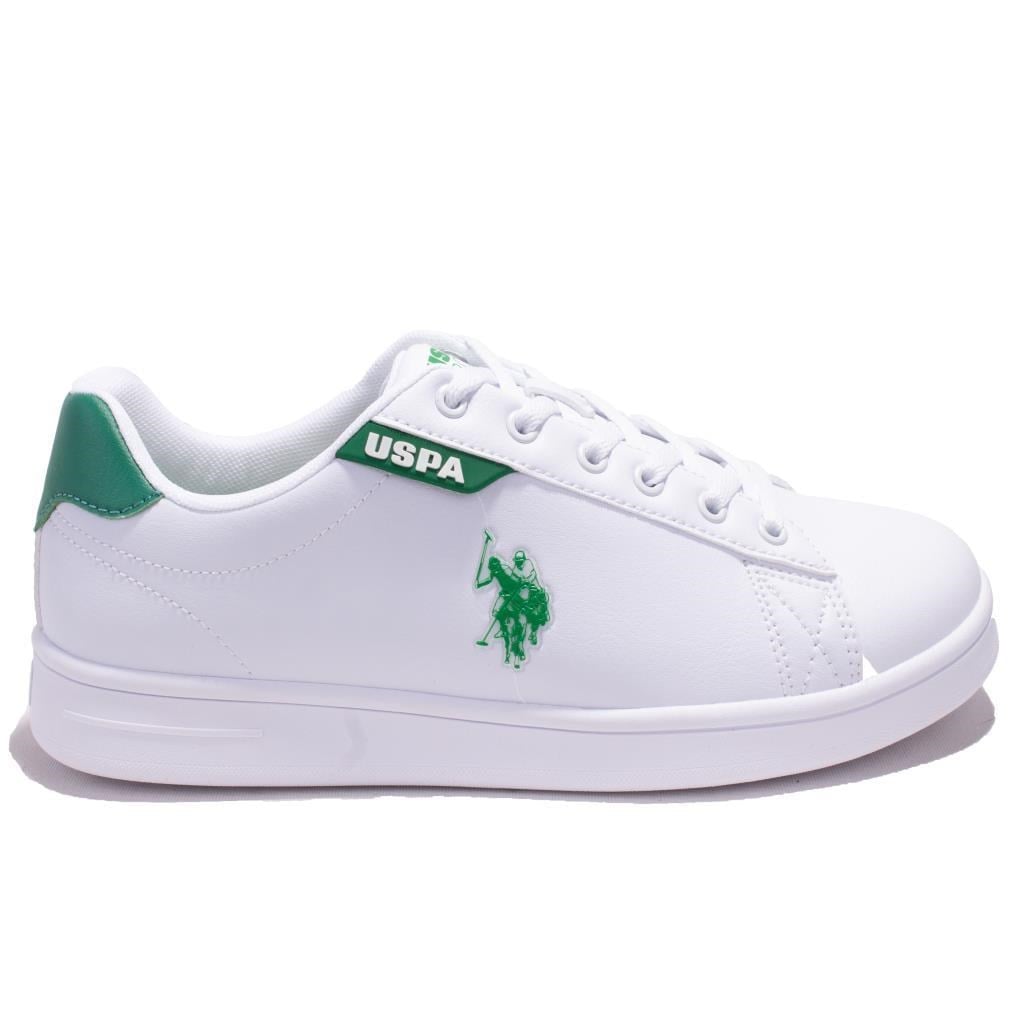 U.S Polo Assn Costa Beyaz Yeşil Ortopedik Günlük  Erkek Spor Ayakkabı