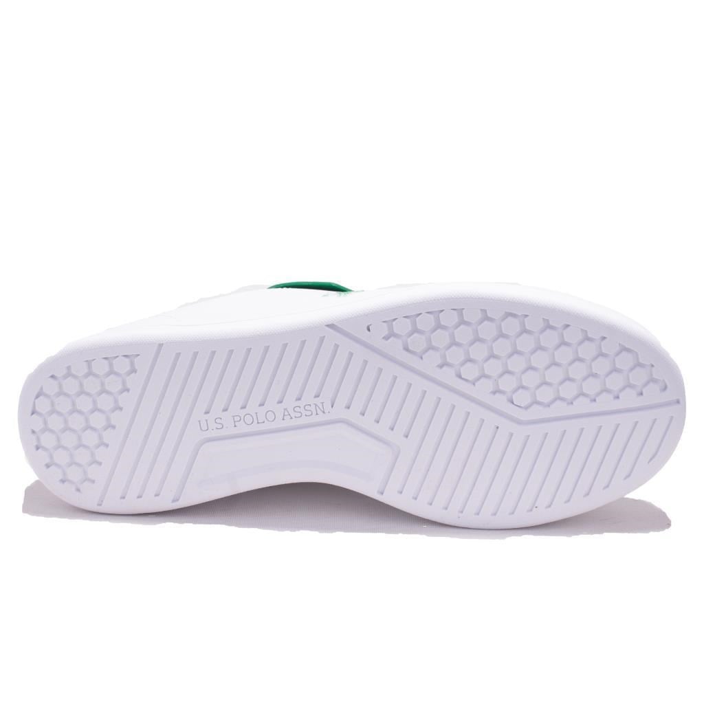 U.S Polo Assn Costa Beyaz Yeşil Ortopedik Günlük  Erkek Spor Ayakkabı