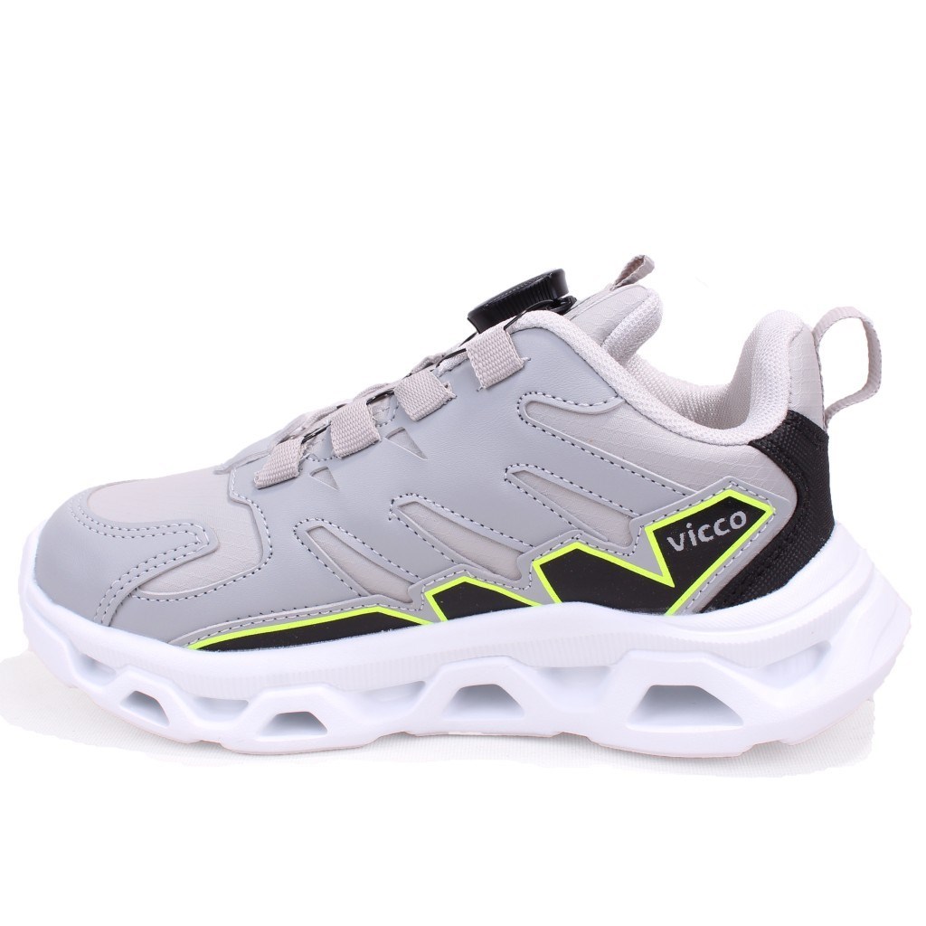 Vicco Aleda 346F26K142 Gri Ortopedik Erkek Çocuk Spor Ayakkabı