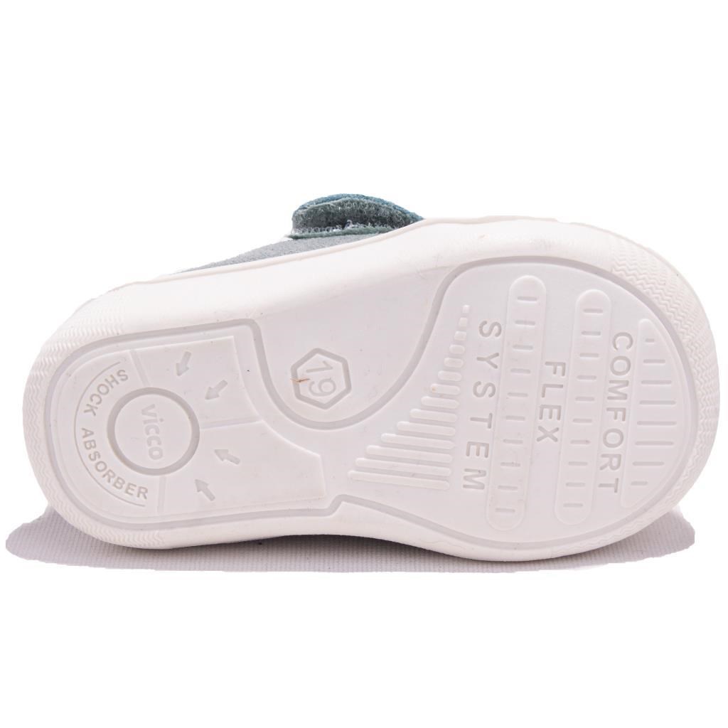 Vicco Anka 950E19K224 Mavi Ortopedik Erkek Bebe Spor Ayakkabı