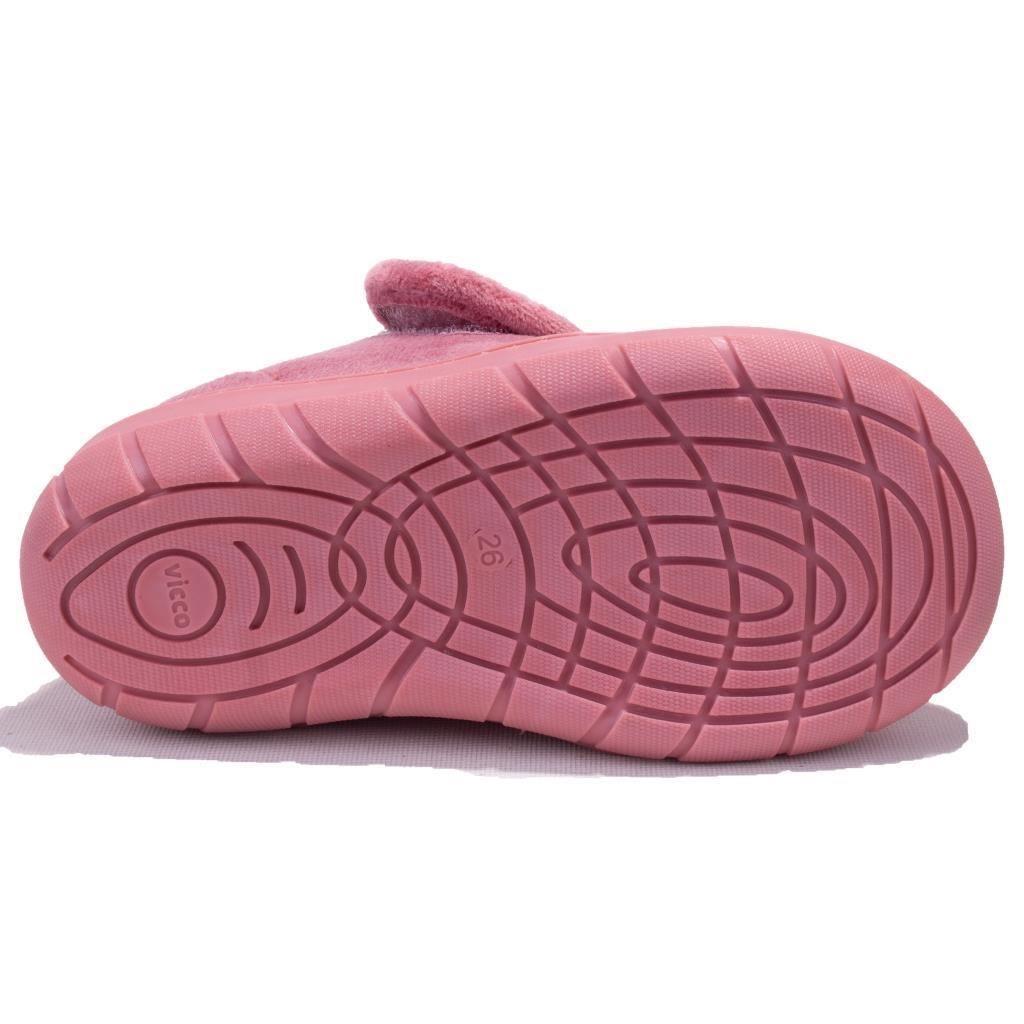 Vicco Color 959B19K446 Pembe Ortopedik  Günlük Kız Çocuk Panduf