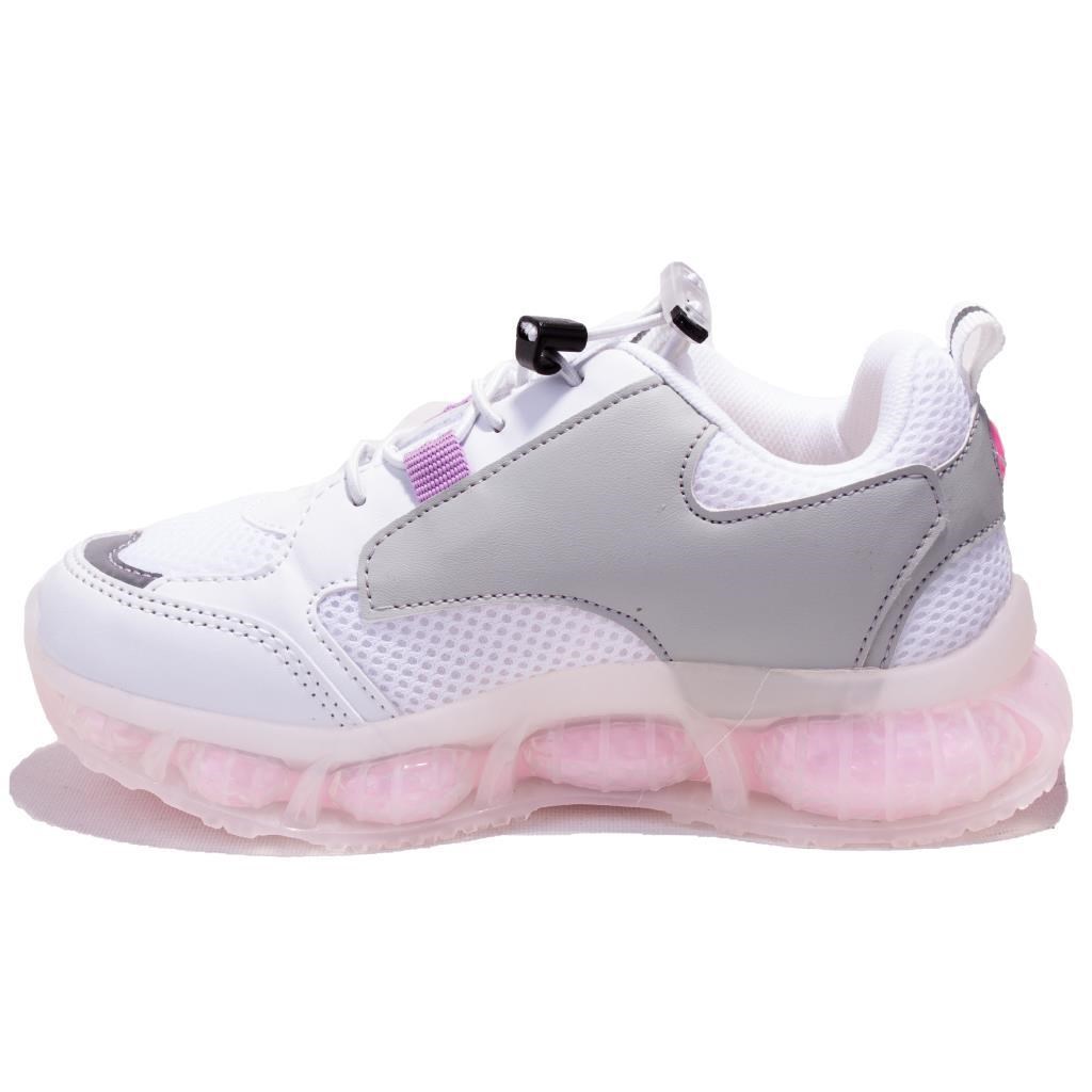 Vicco Corn 346F24Y131 Beyaz Pembe Ortopedik Kız Çocuk Spor Ayakkabı