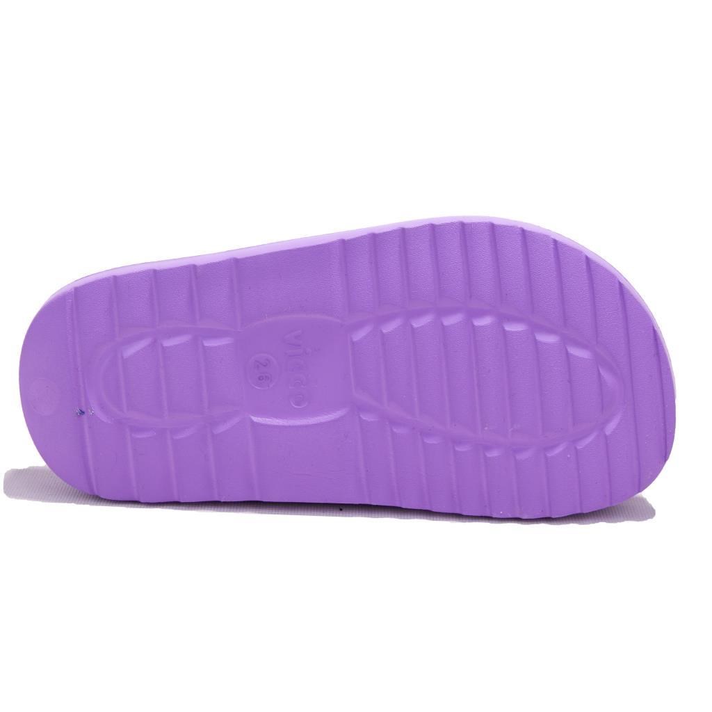 Vicco Krixi 321F23Y252 Lila Ortopedik Günlük Kız Çocuk Spor Sandalet