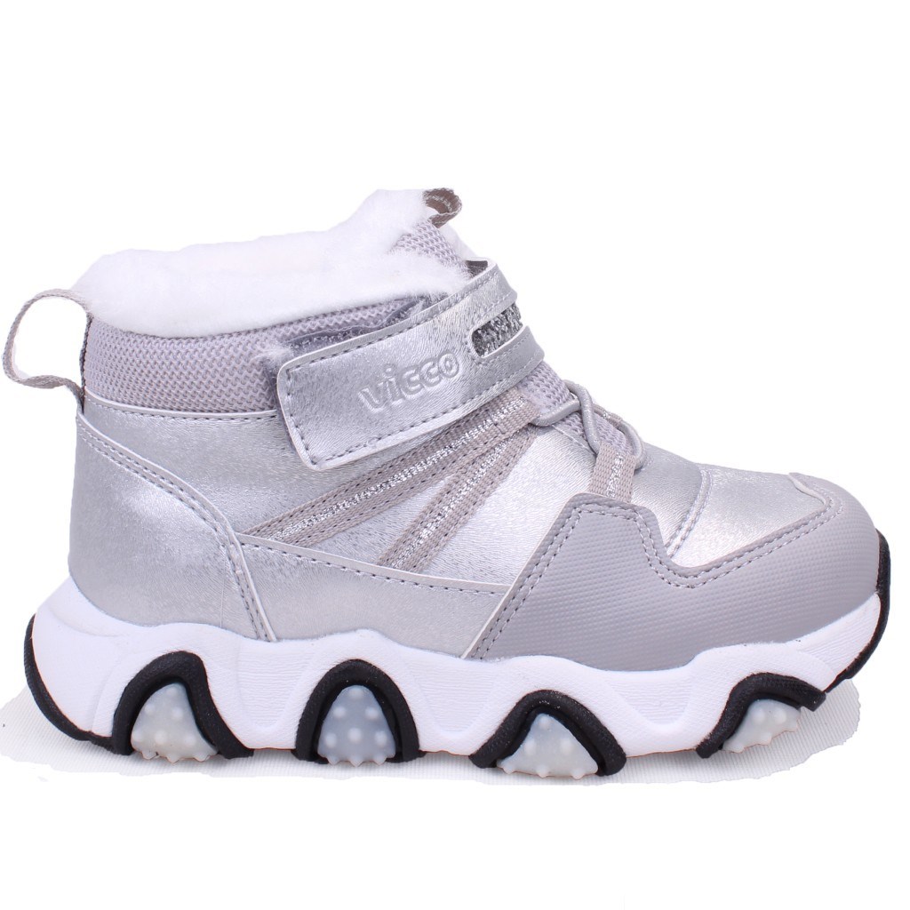 Vicco Lola 946P26K228 Gri Ortopedik Günlük Kız Çocuk Spor Bot