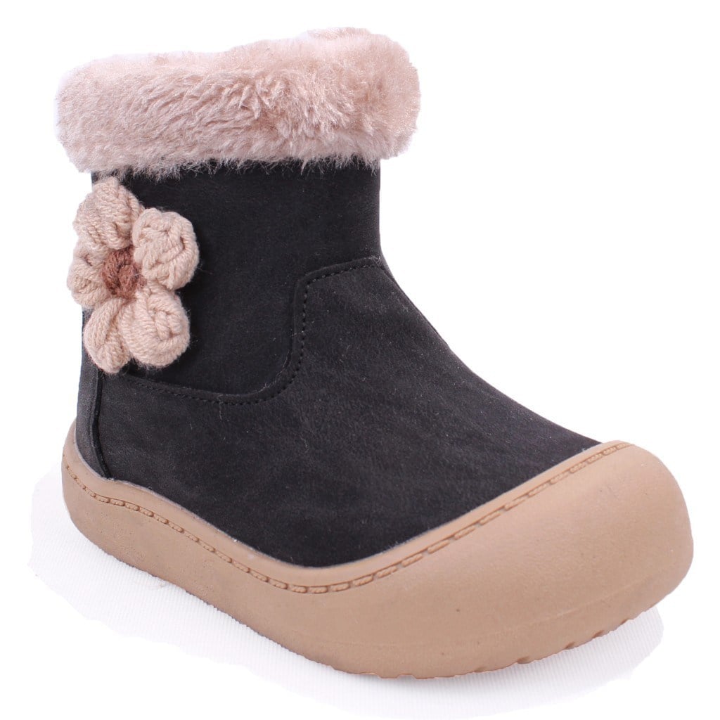 Vicco Winter 946B26K260 Siyah Ortopedik Günlük Kürklü Kız Çocuk Bot