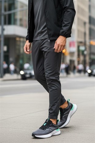 44 Degree 152-21046 Antrasit Ortopedik Günlük Erkek Spor Ayakkabı