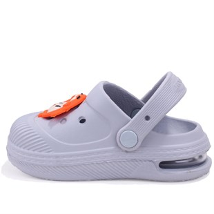 Dagoster DJA75-2316 Gri Ortopedik Günlük Işıklı Erkek Çocuk Cross Spor Terlik