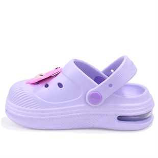 Dagoster DJA75-2316 Lila Ortopedik Günlük Işıklı Kız Çocuk Cross Spor Terlik