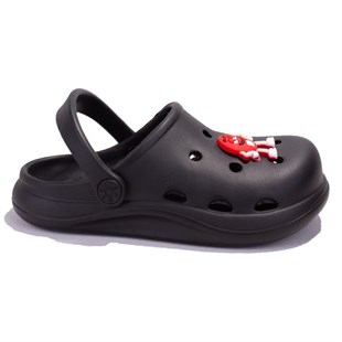 Dagoster DJA75-CRS01 Siyah Ortopedik Günlük Erkek Çocuk Cross Spor Terlik