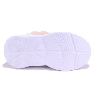 Dagoster DJA76-ARX555 Beyaz Pembe Ortopedik Günlük Kız Çocuk Spor Ayakkabı
