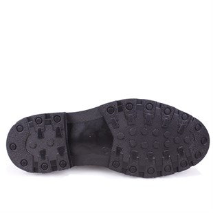 Dagoster DMA08-1433 Siyah Poliüretan Taban Deri Klasik Erkek Ayakkabı