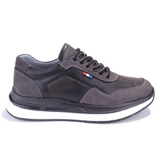 Dagoster DMA08-1976 Siyah Ortopedik Günlük Erkek Deri Ayakkabı