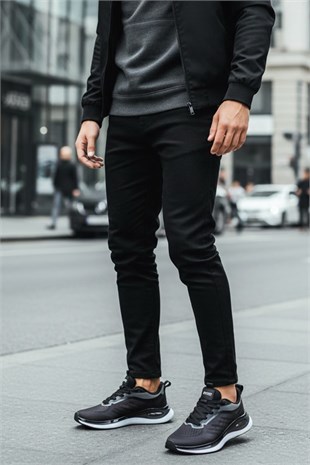 Dagoster DMA75-26307 Siyah Ortopedik Günlük Erkek Spor Ayakkabı