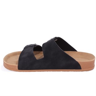 Dagoster DMA75-963001 Siyah Ortopedik Günlük Erkek Terlik