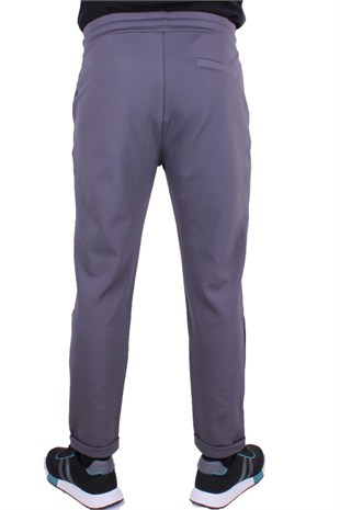 Dagoster DMG23-619962 Füme Normal Bel Dar Paça Jakarlı  Erkek  Pantolon