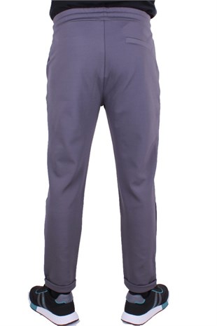 Dagoster DMG23-619962 Füme Normal Bel Dar Paça Jakarlı  Erkek  Pantolon