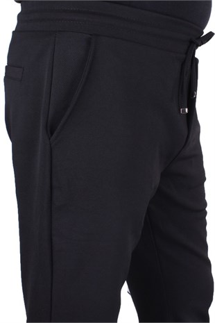Dagoster DMG23-619962 Siyah Normal Bel Dar Paça Jakarlı  Erkek  Pantolon