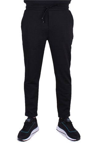 Dagoster DMG23-619962 Siyah Normal Bel Dar Paça Jakarlı  Erkek  Pantolon