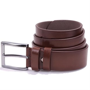 Dagoster DMK26-456 Taba 4.5 cm Suni Deri Erkek Kemer