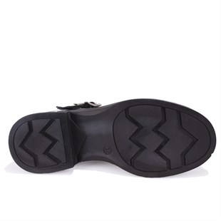 Dagoster DZA07-1004V01 Siyah Günlük Loafer  Kadın Ayakkabı