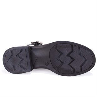 Dagoster DZA07-1004V01 Siyah Rugan Günlük Loafer  Kadın Ayakkabı