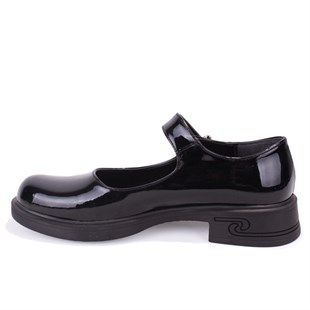 Dagoster DZA07-1004V01 Siyah Rugan Günlük Loafer  Kadın Ayakkabı